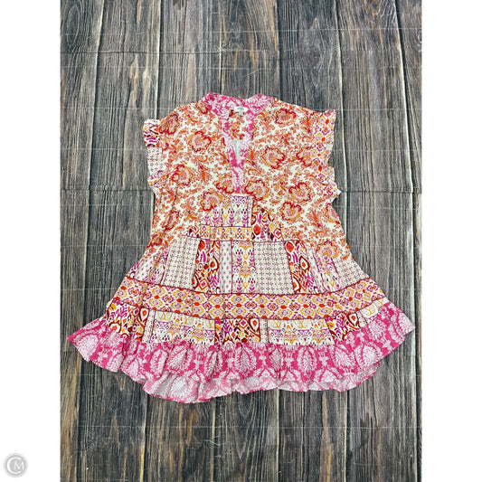 Dress Casual Short By Umgee In Pink, Size: M