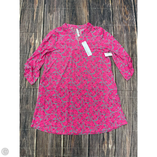 Dress Casual Short By Dear Scarlett In Pink, Size: L