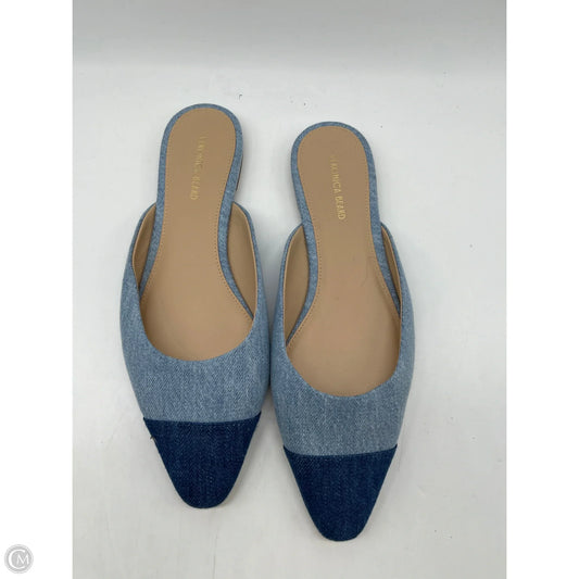 Shoes Flats By Veronica Beard In Blue, Size: 8
