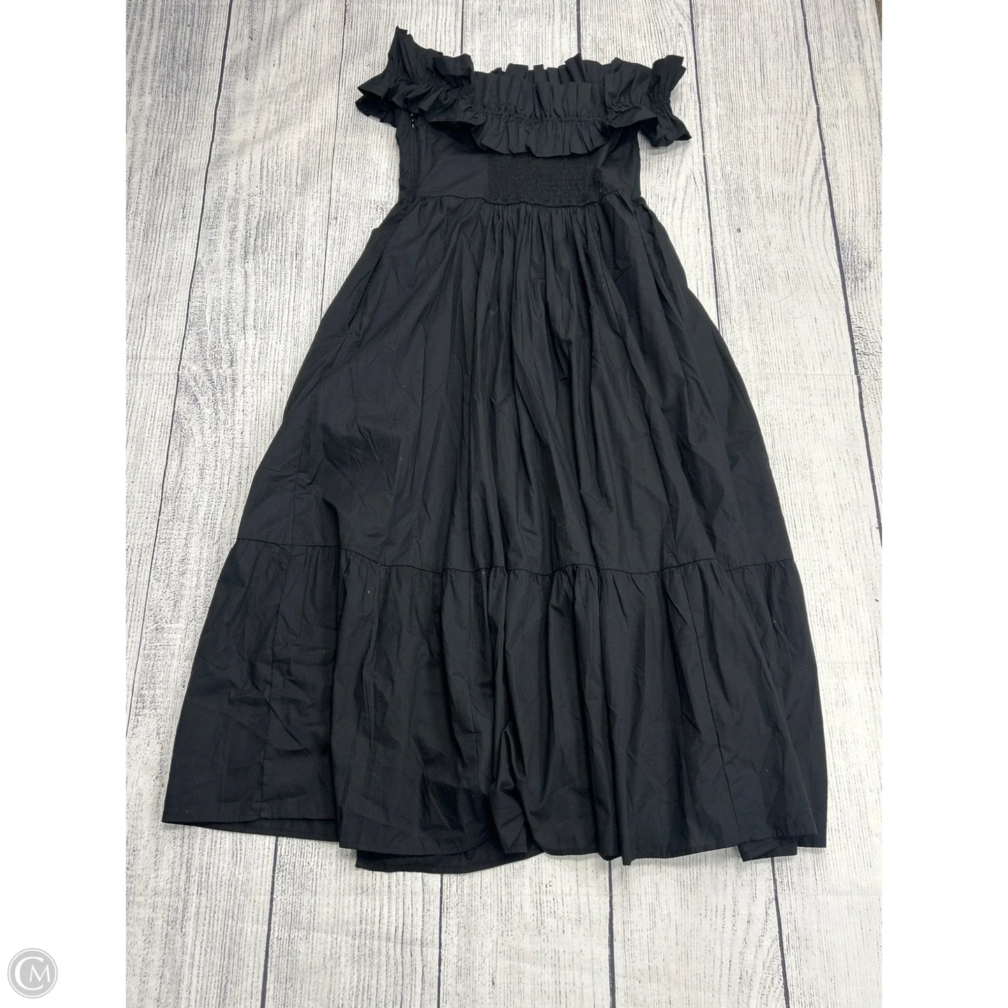 Dress Casual Maxi By Abercrombie And Fitch In Black, Size: L