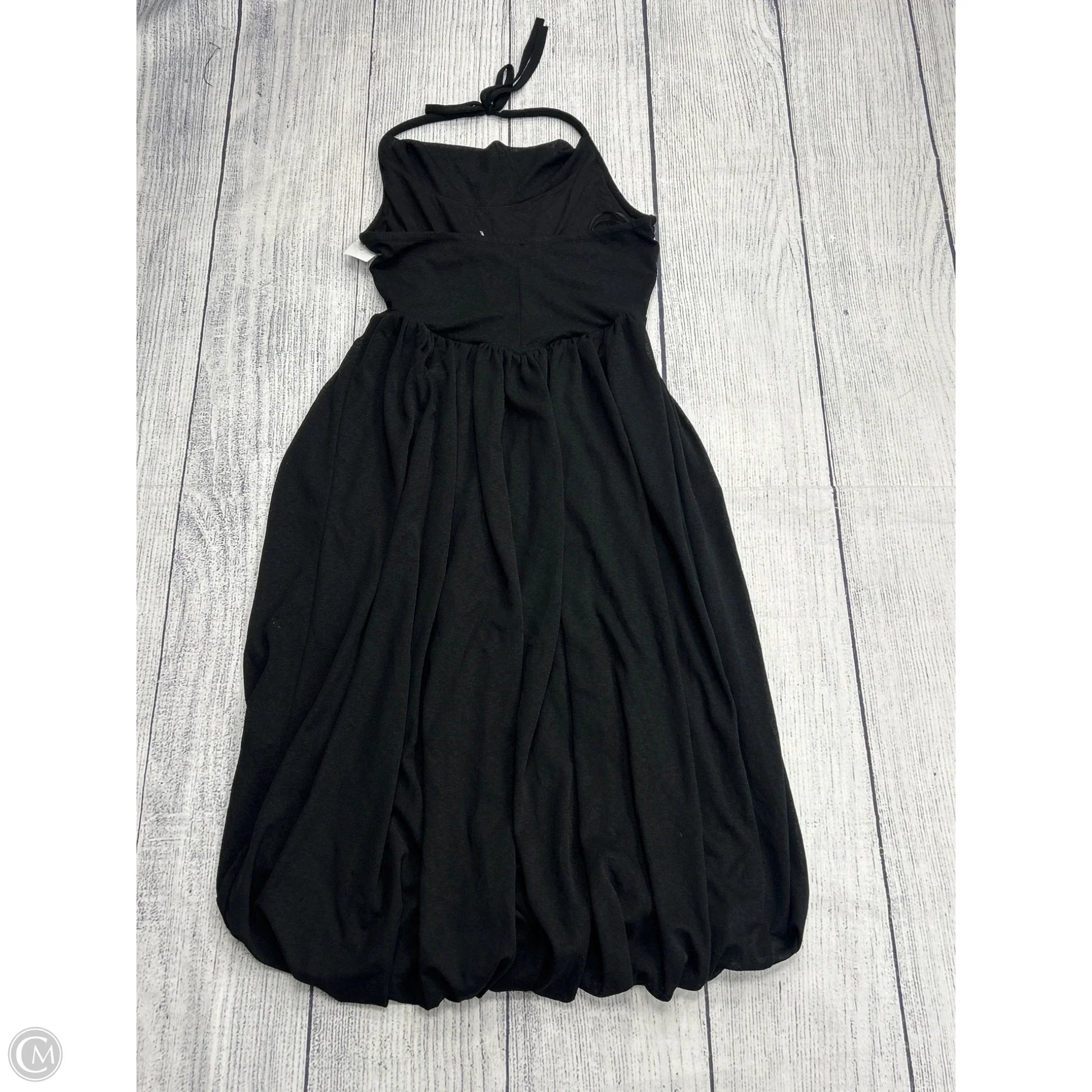Dress Casual Midi By Anthropologie In Black, Size: 12