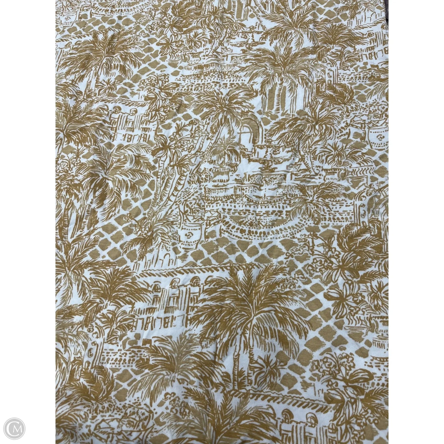Dress Designer By Lilly Pulitzer In Tan, Size: M