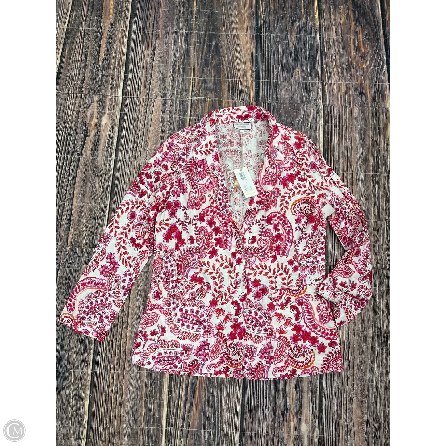 Blazer By Johnny Was In Pink, Size: S