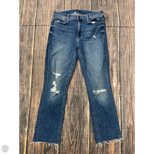 Jeans Skinny By Mother In Blue Denim, Size: 6