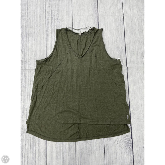 Athletic Tank Top By Free People In Green, Size: S