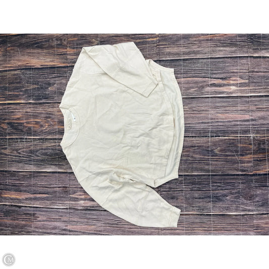 Top Long Sleeve By We The Free In Cream, Size: S