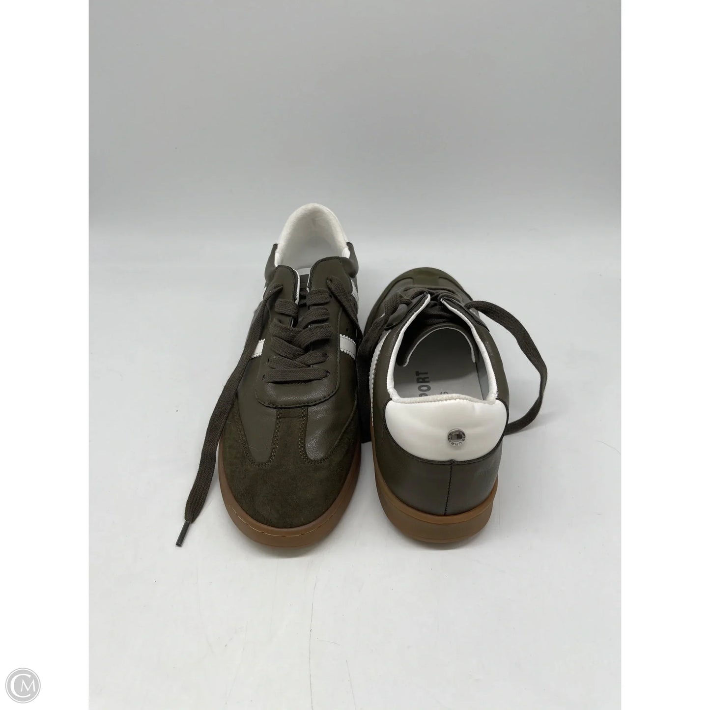 Shoes Sneakers By J Slides In Green, Size: 8
