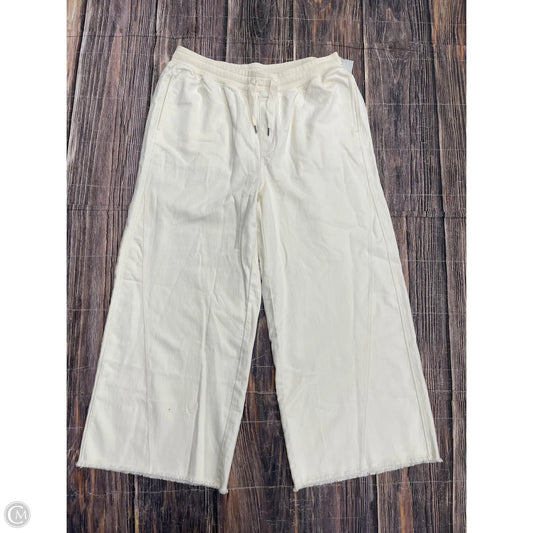 Pants Wide Leg By Aerie In Cream, Size: Xl