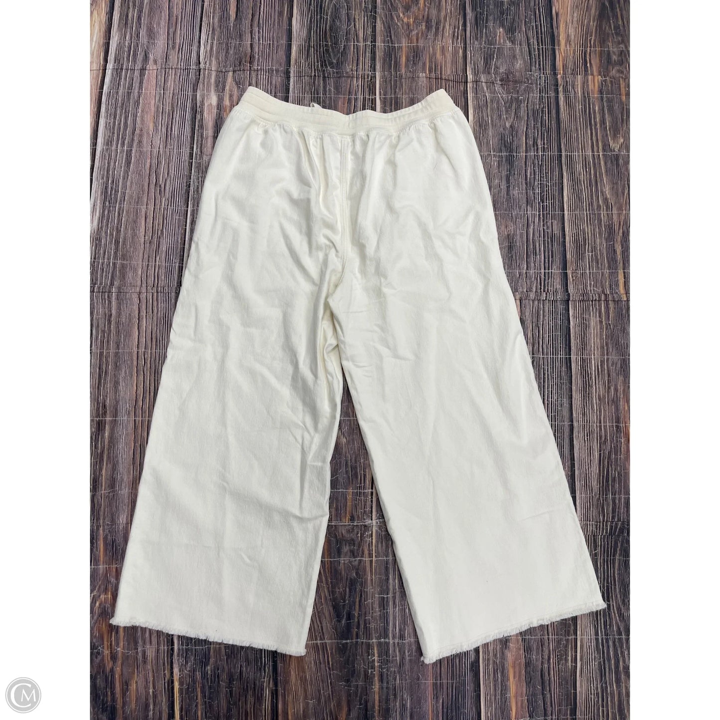 Pants Wide Leg By Aerie In Cream, Size: Xl