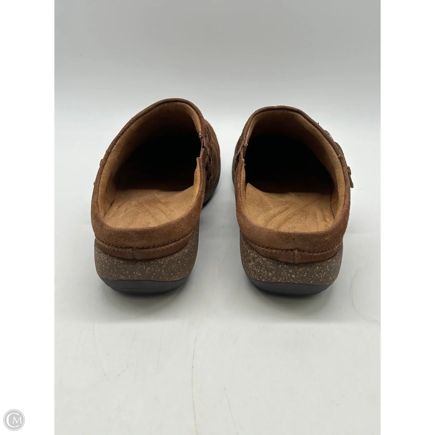 Shoes Flats By Aetrex In Brown, Size: 8.5