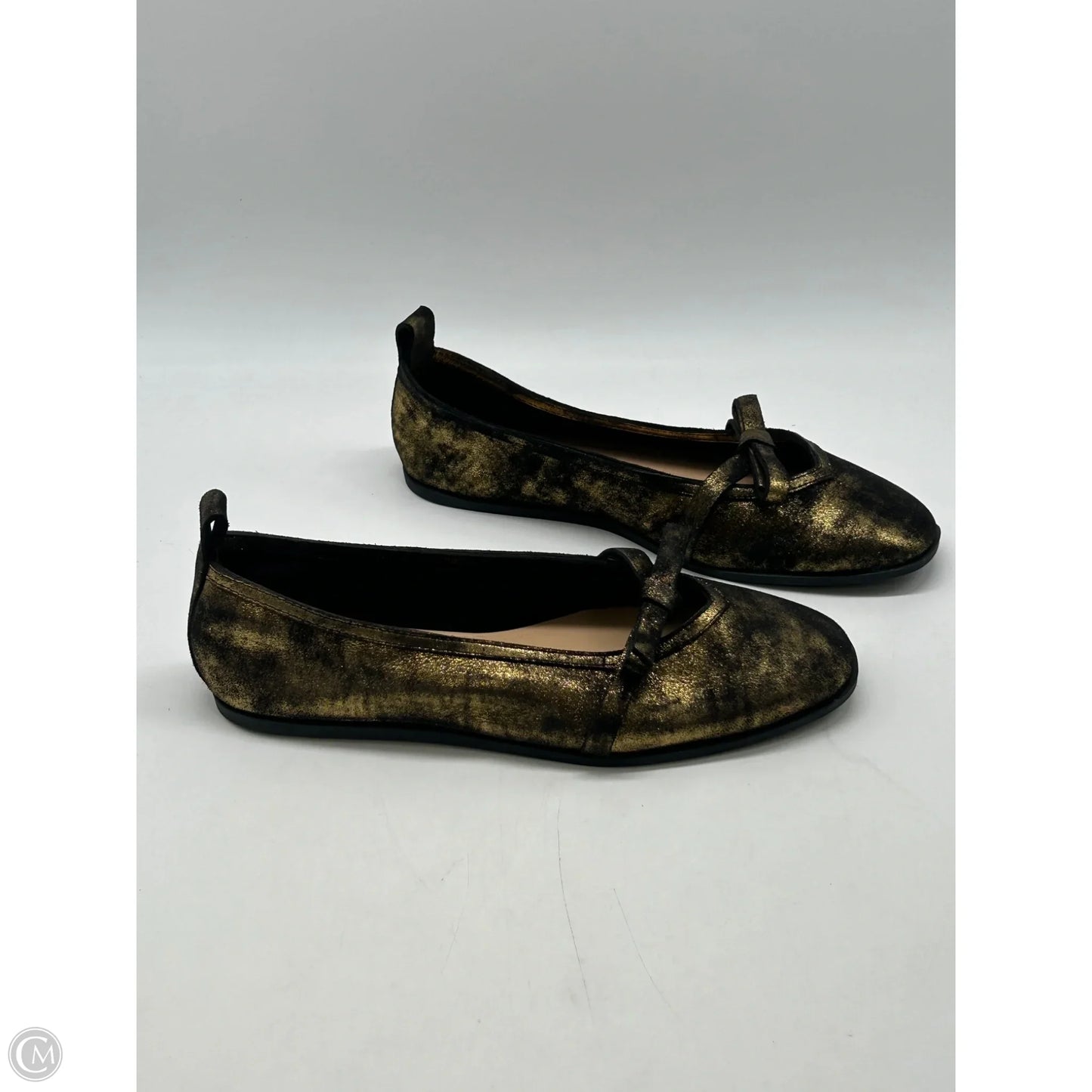 Shoes Flats By Free People In Gold, Size: 8
