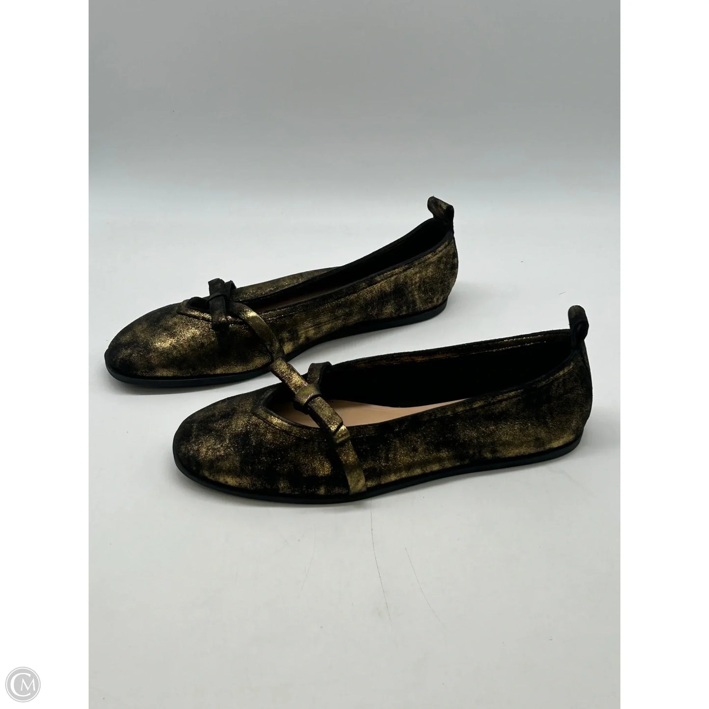 Shoes Flats By Free People In Gold, Size: 8