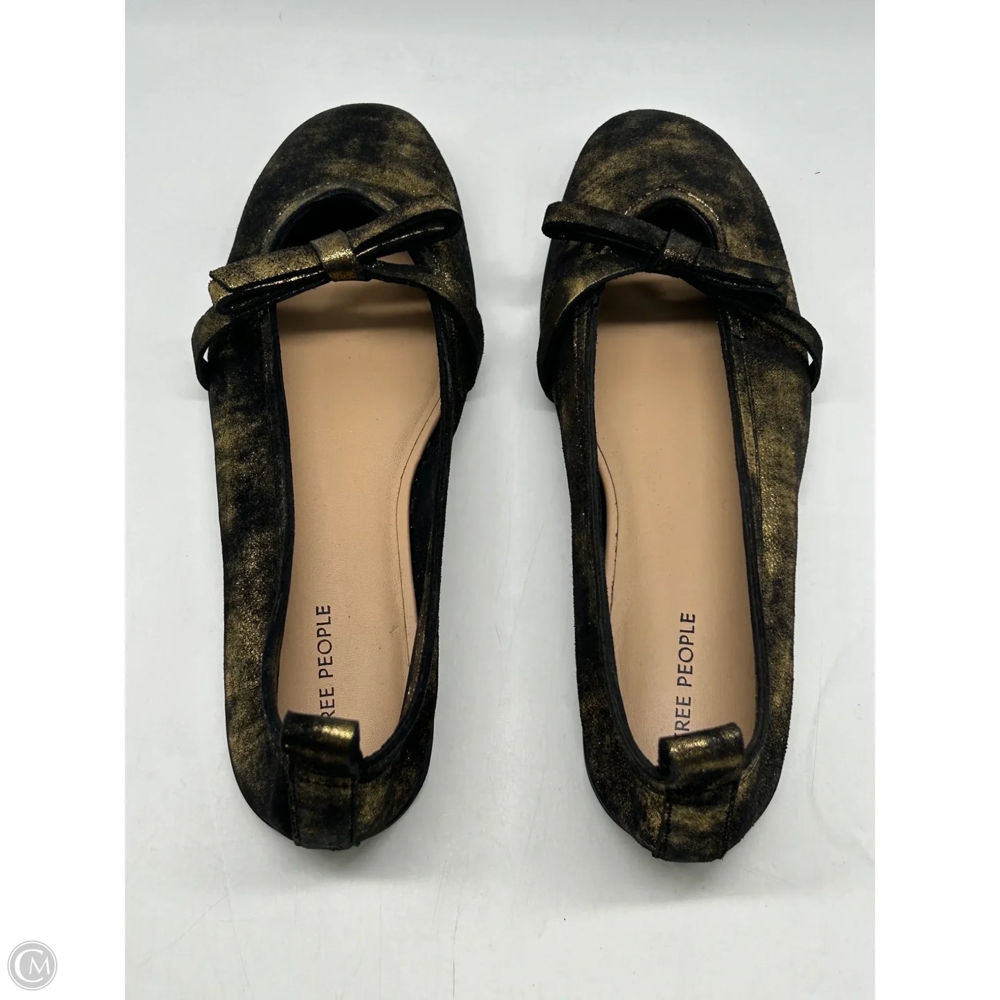 Shoes Flats By Free People In Gold, Size: 8