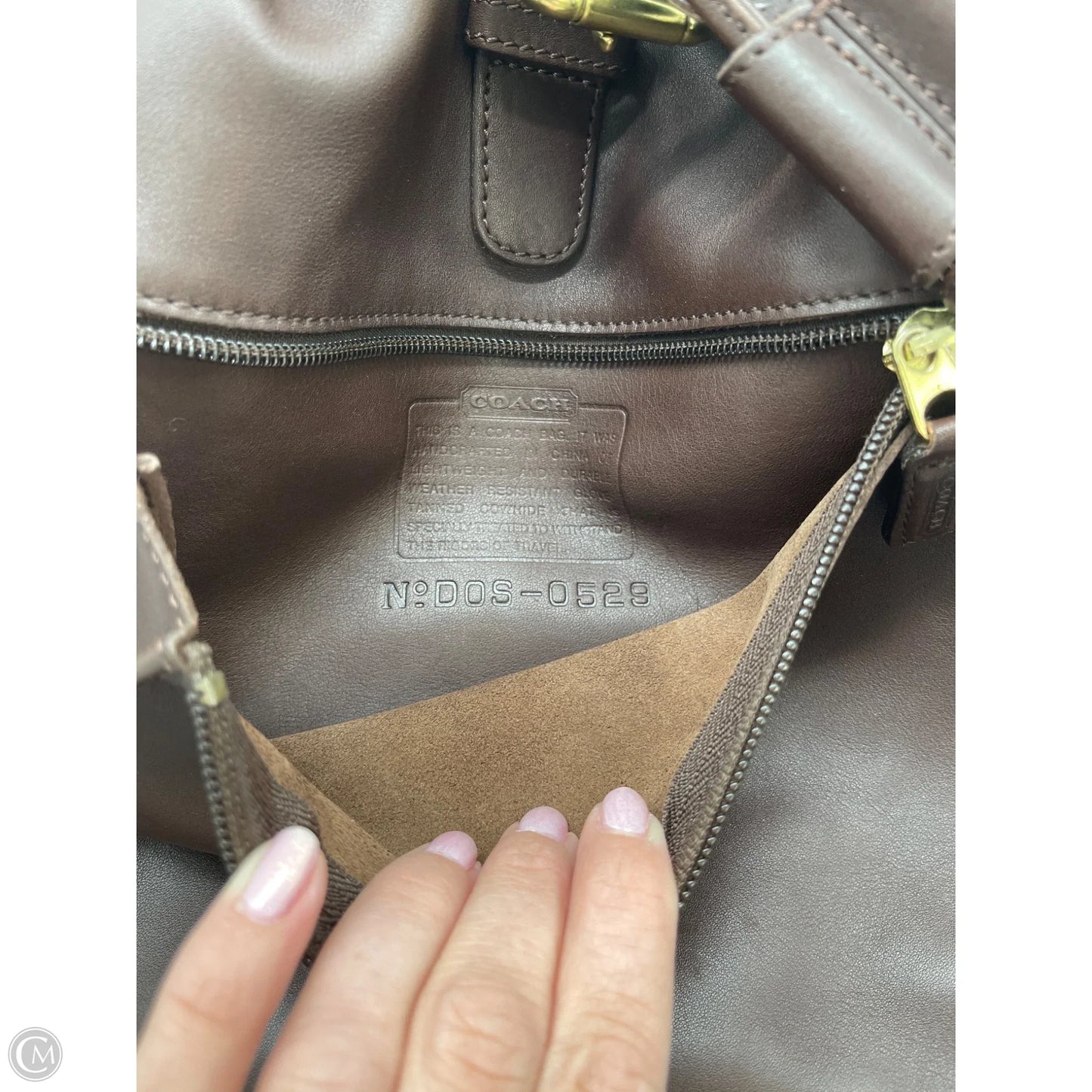 Backpack Designer By Coach, Size: Large
