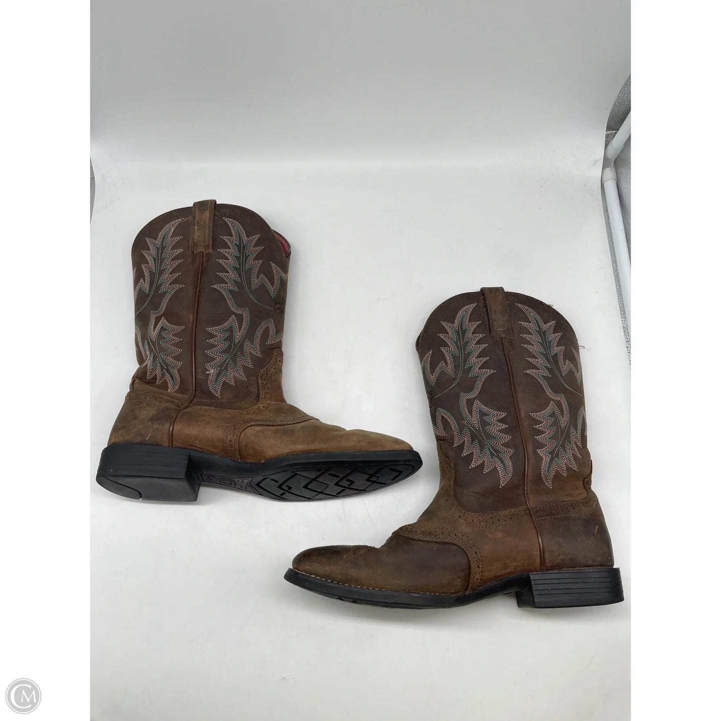 Boots Western By Ariat In Brown, Size: 9.5