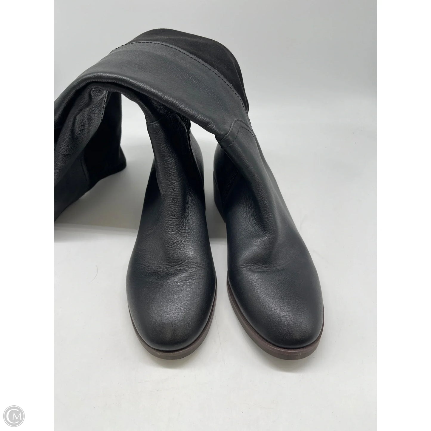 Boots Knee Flats By Lucky Brand In Black, Size: 9