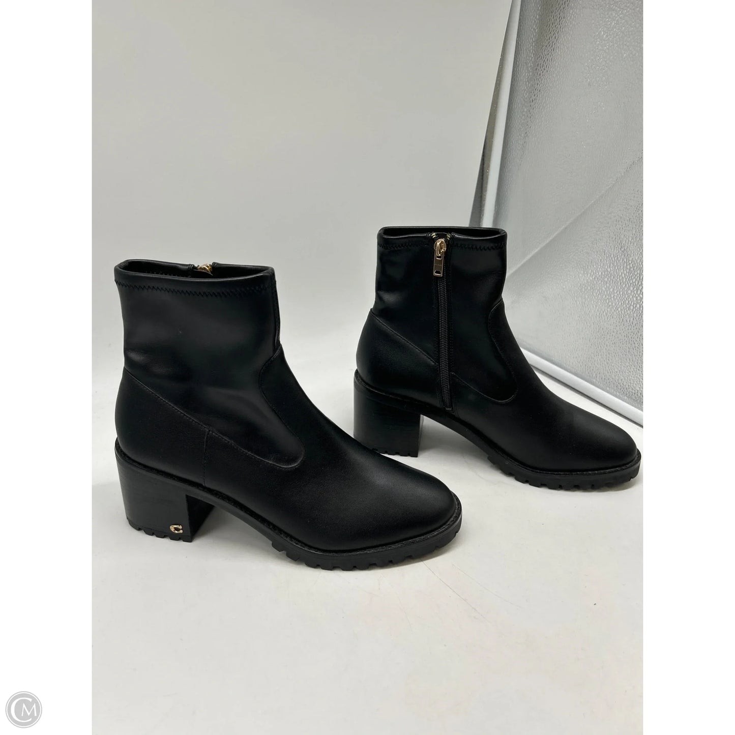 Boots Designer By Coach In Black, Size: 10