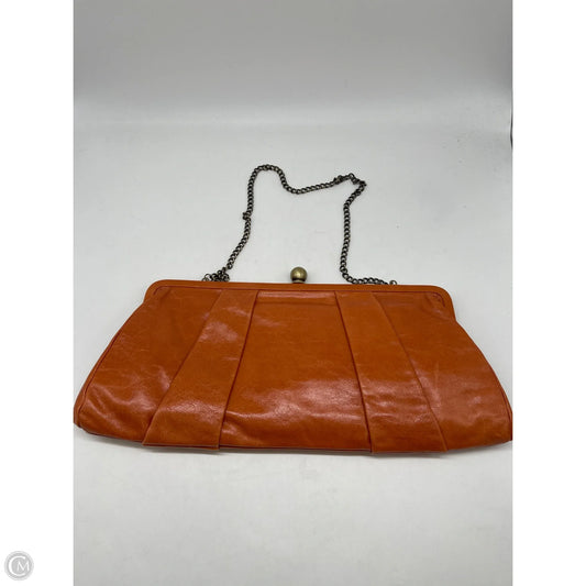 Handbag Leather By Hobo Intl, Size: Medium