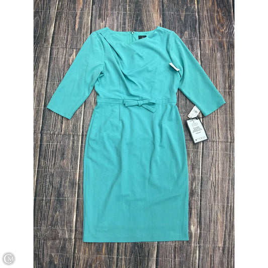 Dress Work By Adrianna Papell In Blue, Size: 12
