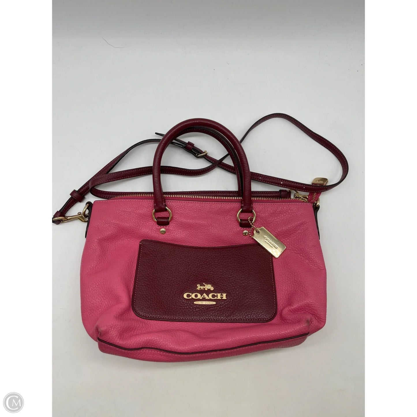 Crossbody Designer By Coach, Size: Small