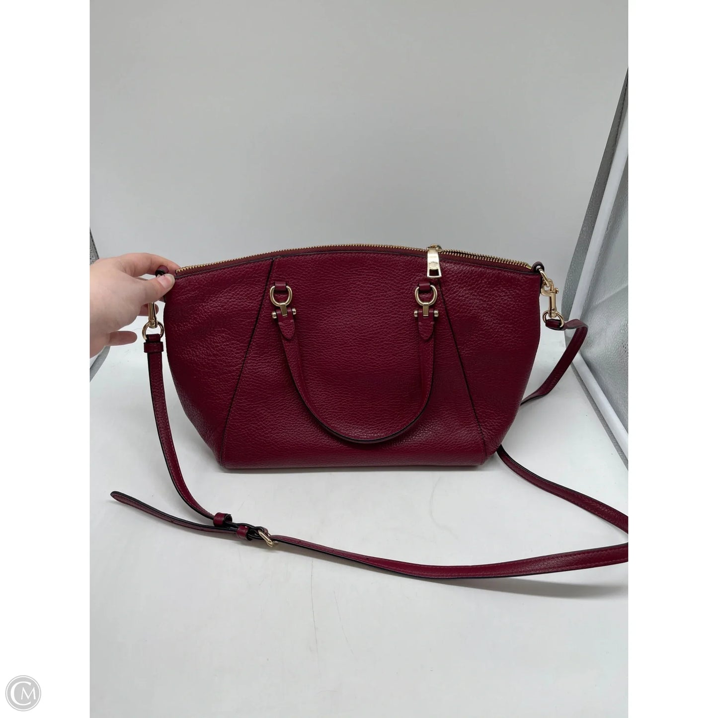 Crossbody Designer By Coach, Size: Medium
