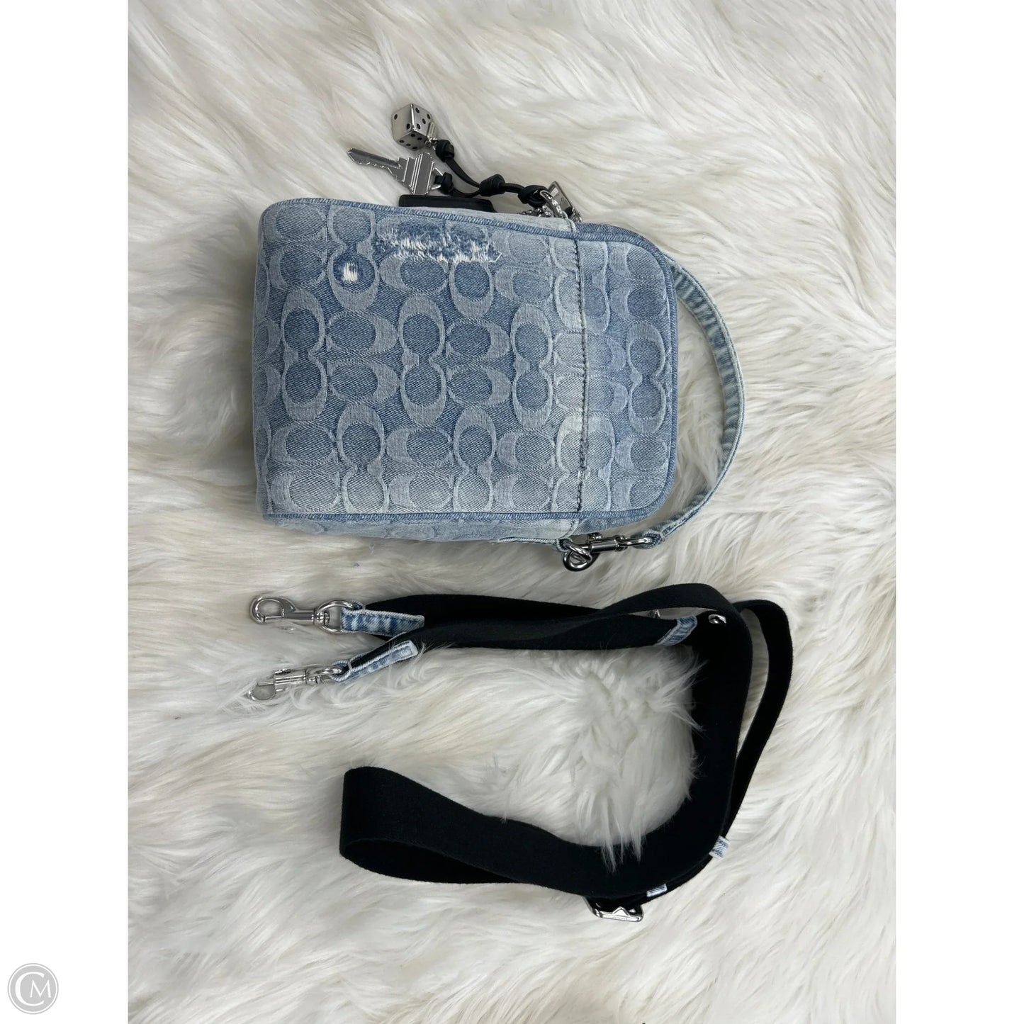 Crossbody Designer By Coach, Size: Small