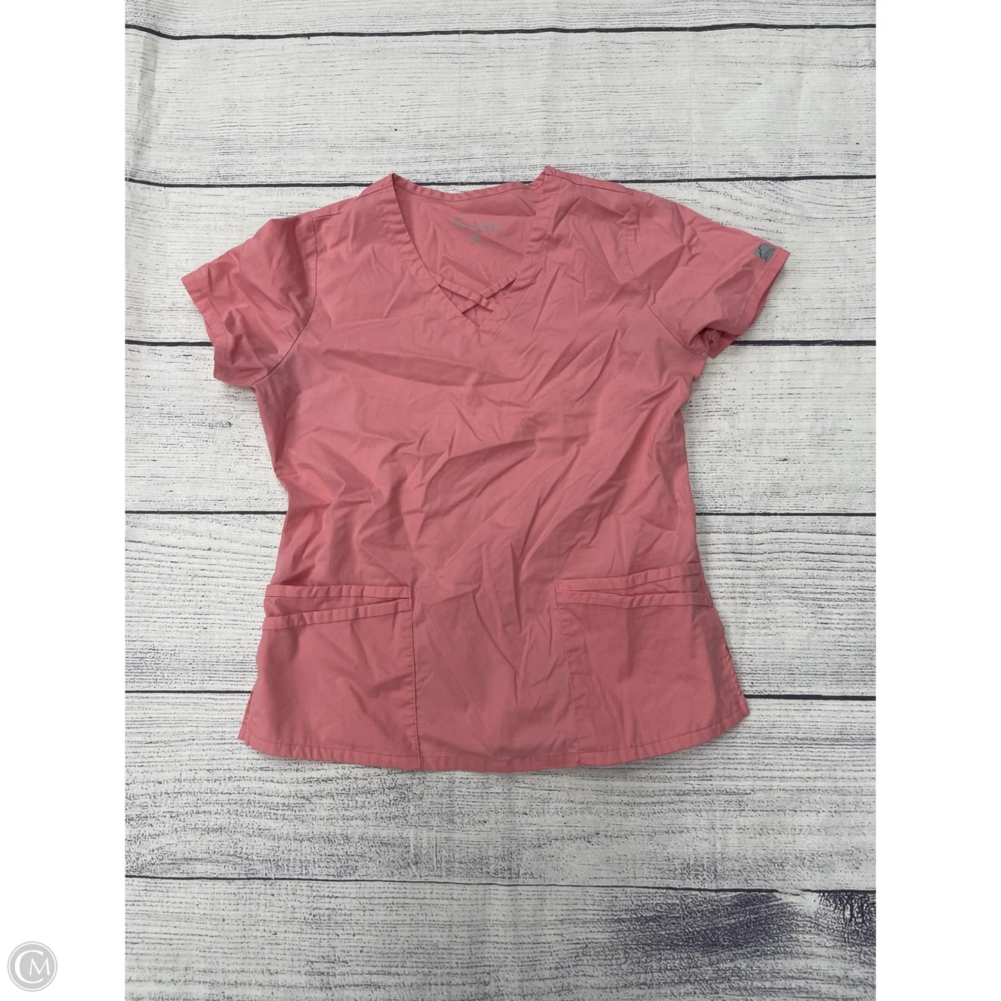 Top Short Sleeve By Clothes Mentor In Pink, Size: M