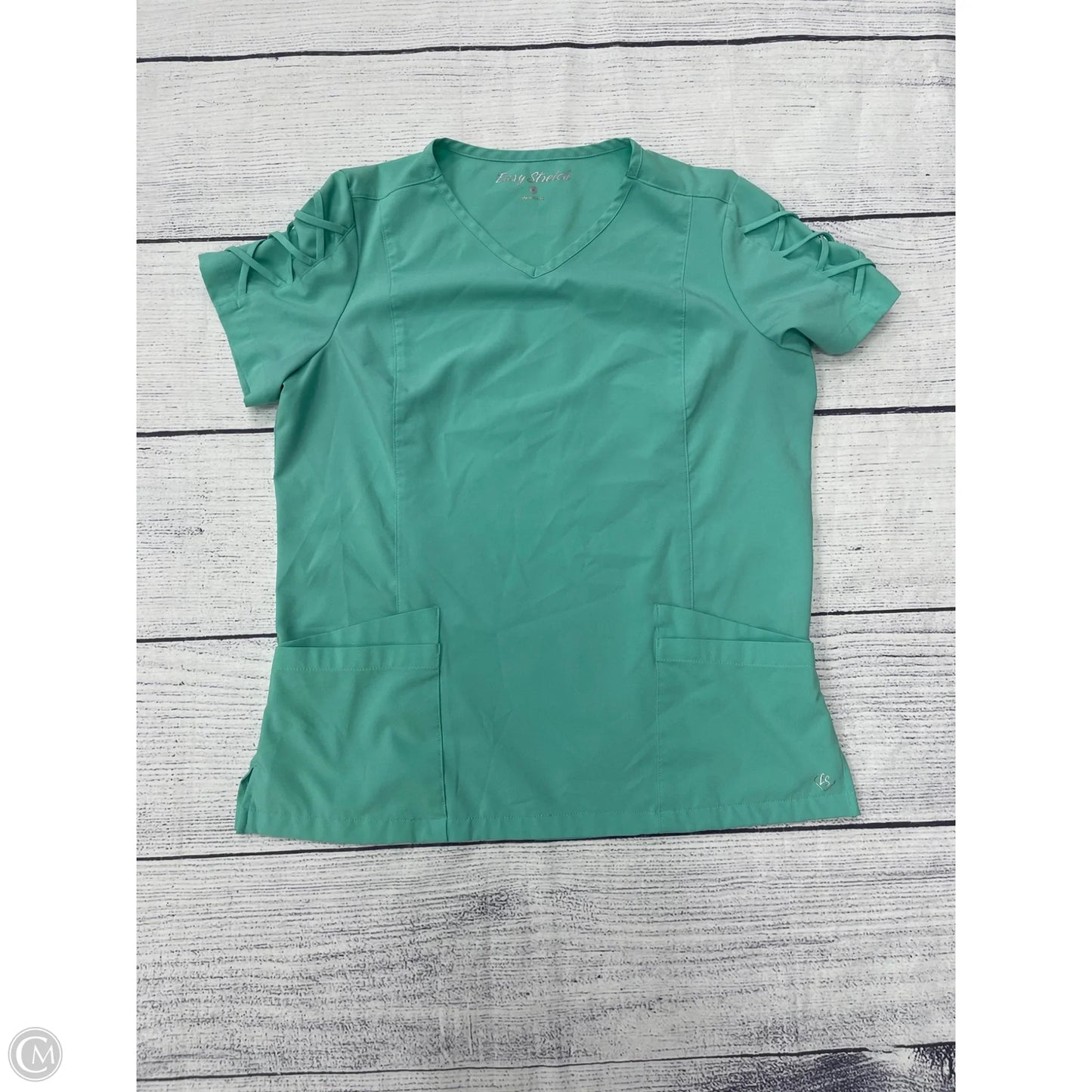 Top Short Sleeve By Clothes Mentor In Green, Size: M