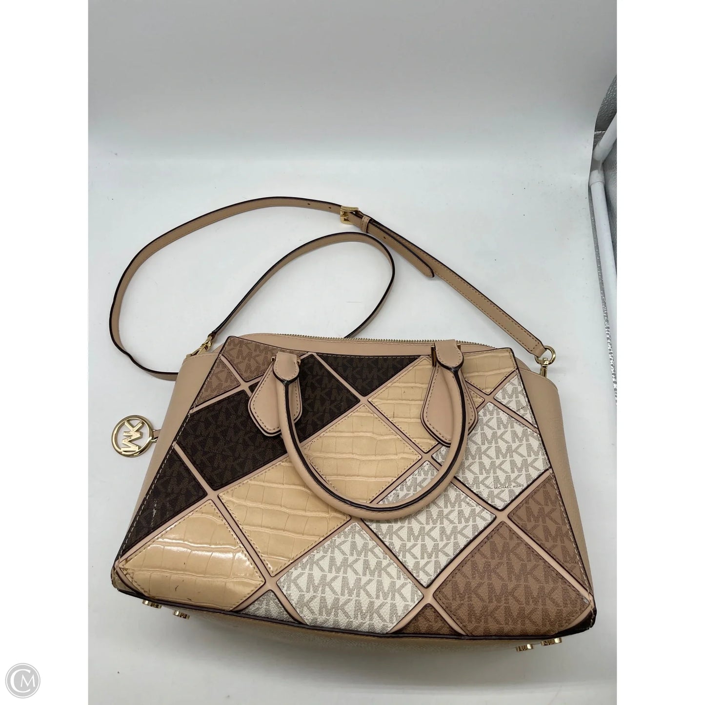 Crossbody Designer By Michael Kors, Size: Medium