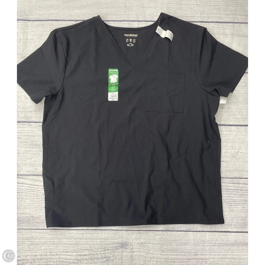 Top Short Sleeve By Clothes Mentor In Black, Size: Xl
