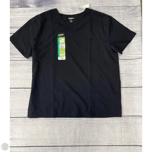 Top Short Sleeve By Clothes Mentor In Black, Size: Xl