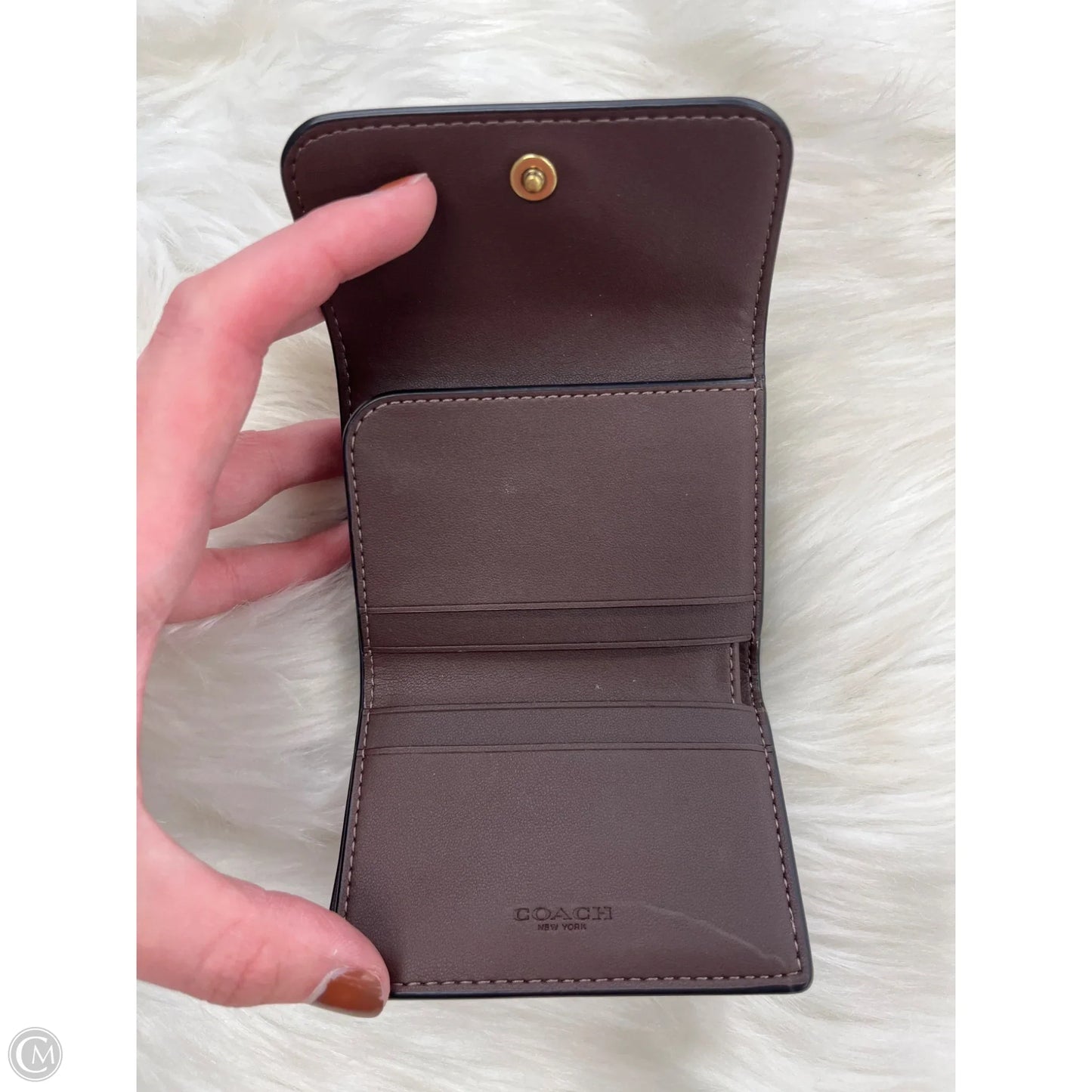 Wallet Designer By Coach, Size: Small