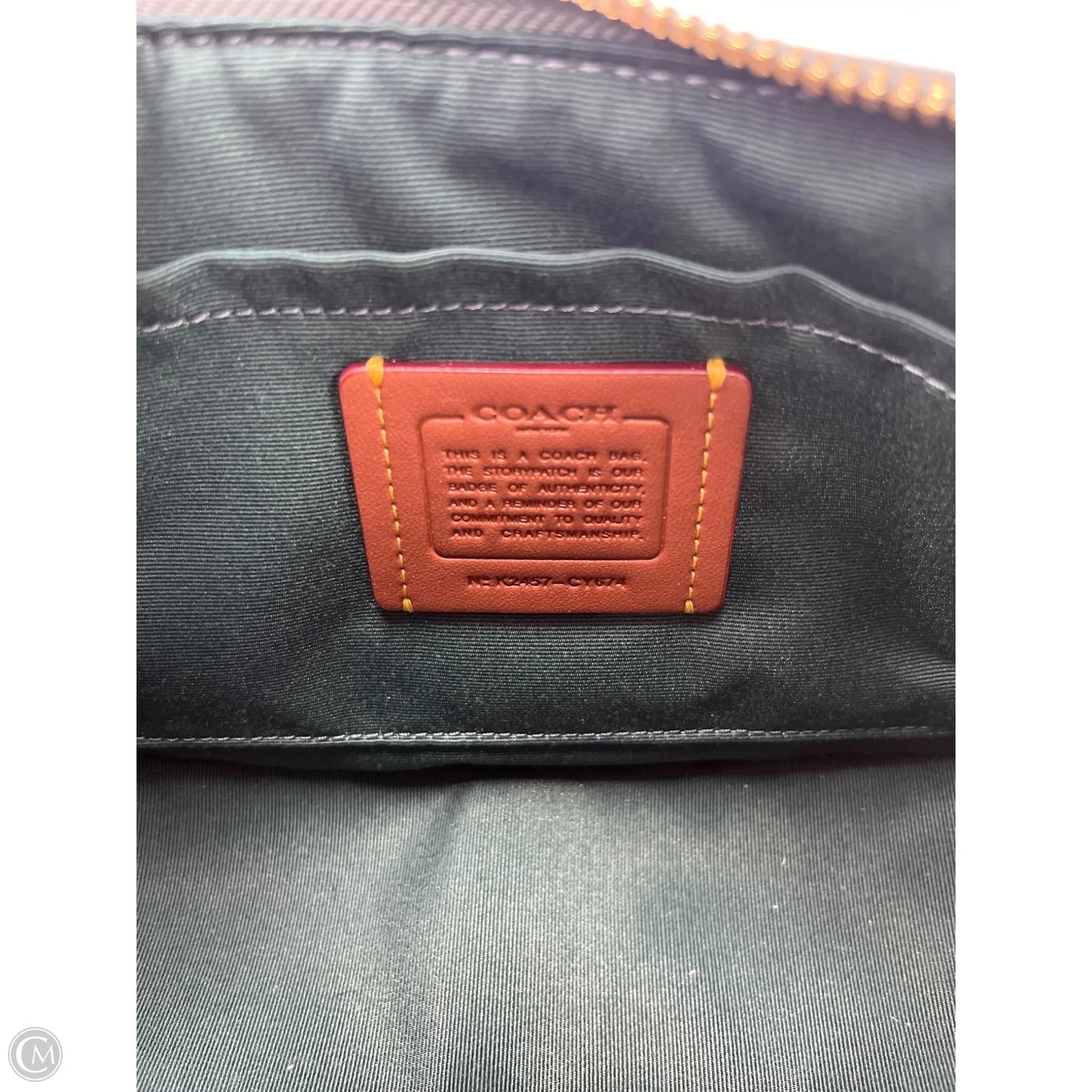 Crossbody Designer By Coach, Size: Small