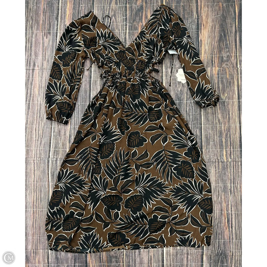 Dress Casual Maxi By Indulge In Brown, Size: L