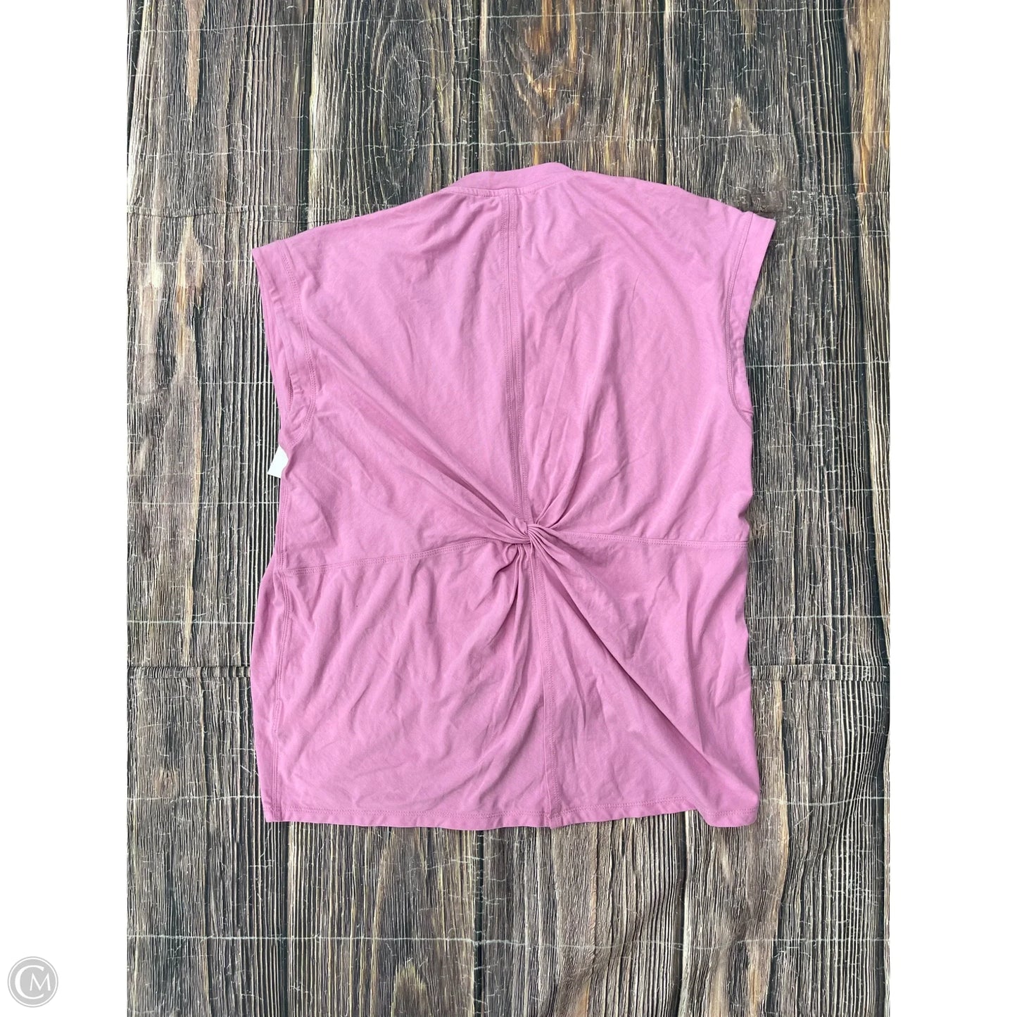 Top Short Sleeve Basic By Athleta In Pink, Size: L