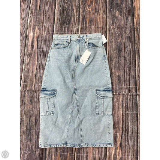 Skirt Maxi By Rails In Blue Denim, Size: 0