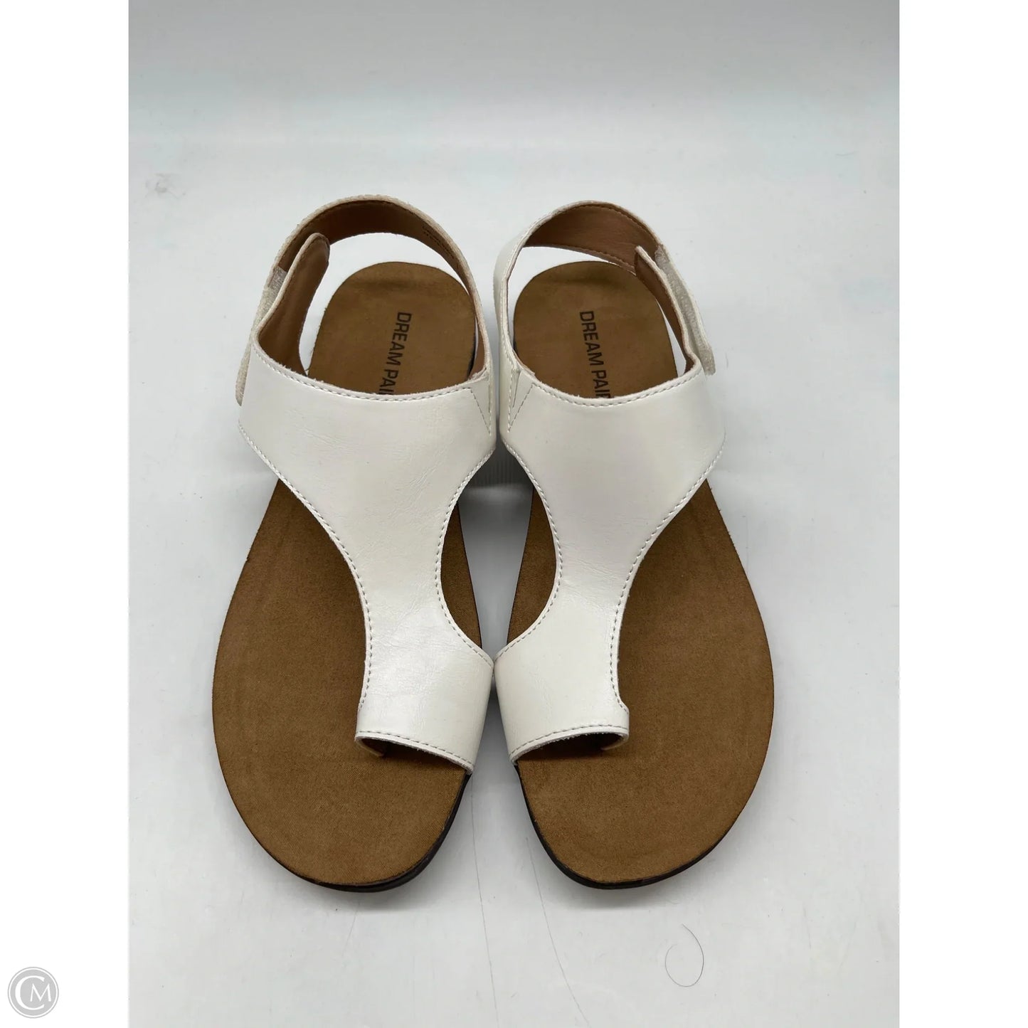 Sandals Flats By Dream Pairs In White, Size: 8.5