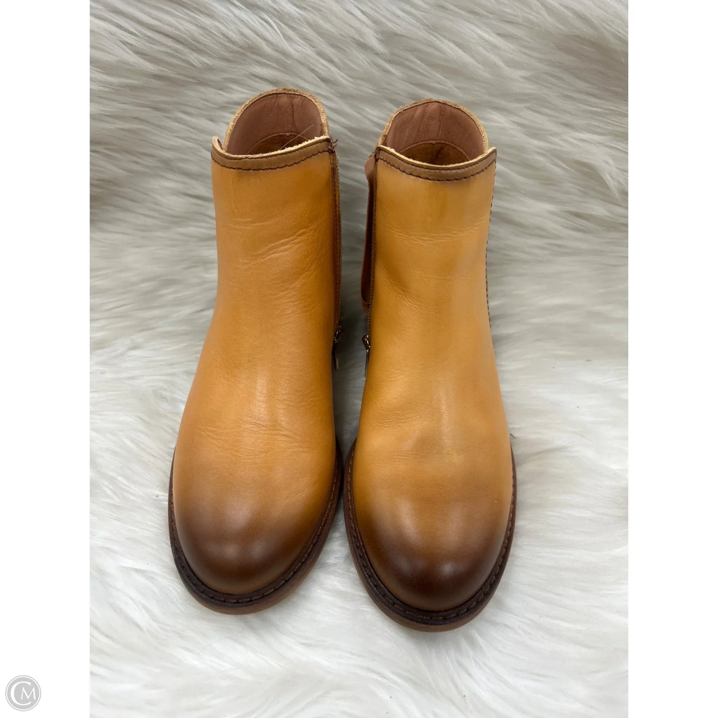 Boots Ankle Heels By Pikolinos In Tan, Size: 6