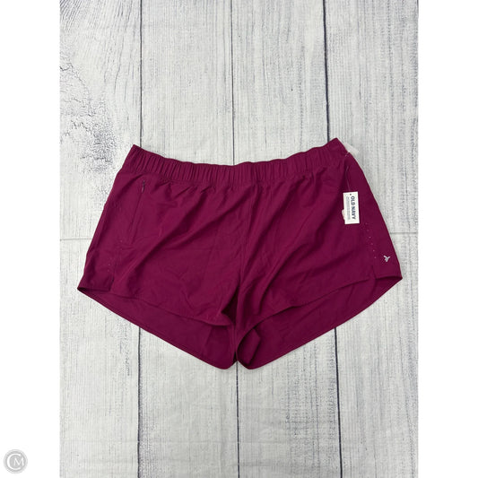 Athletic Shorts By Old Navy In Purple, Size: Xl