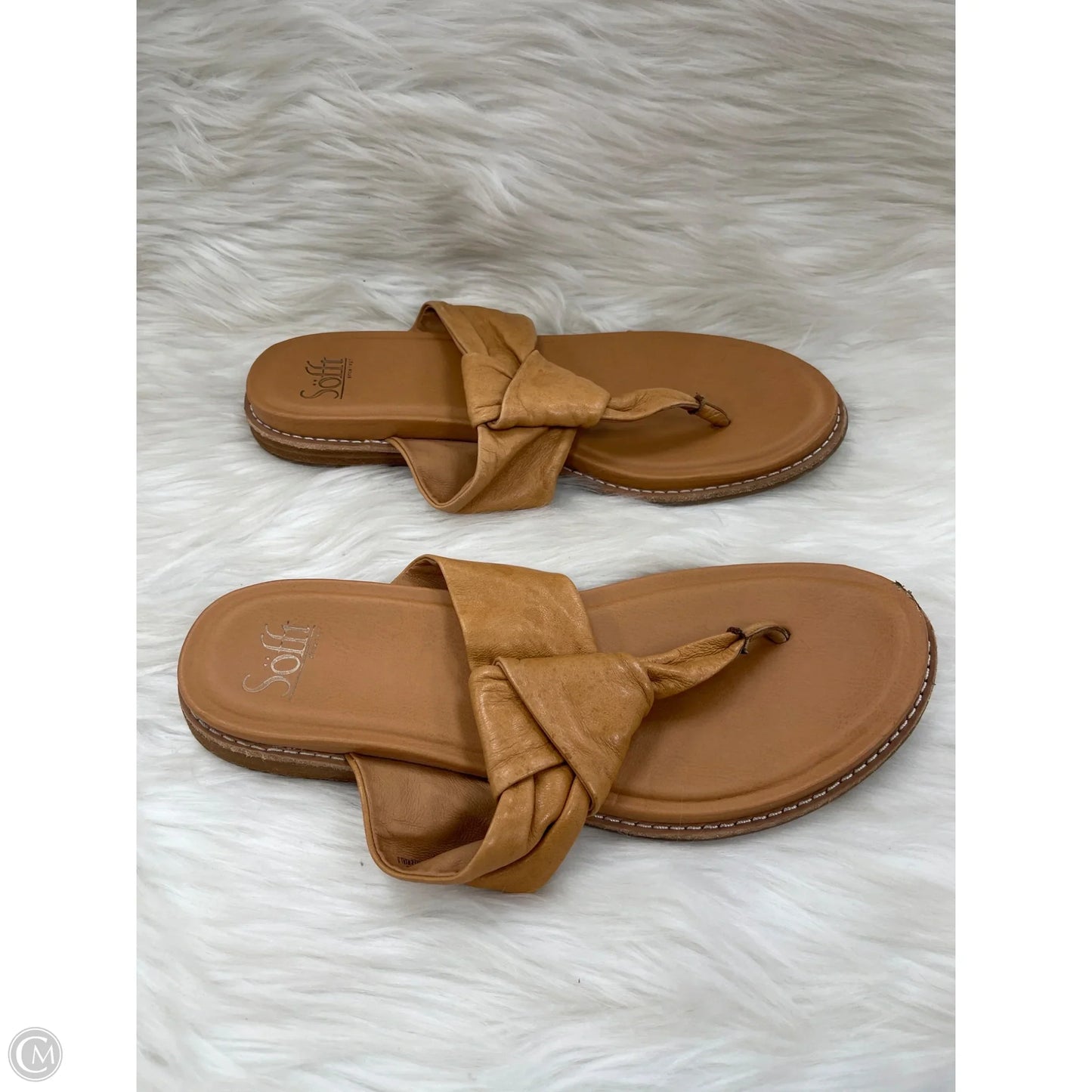 Sandals Flats By Sofft In Tan, Size: 9.5