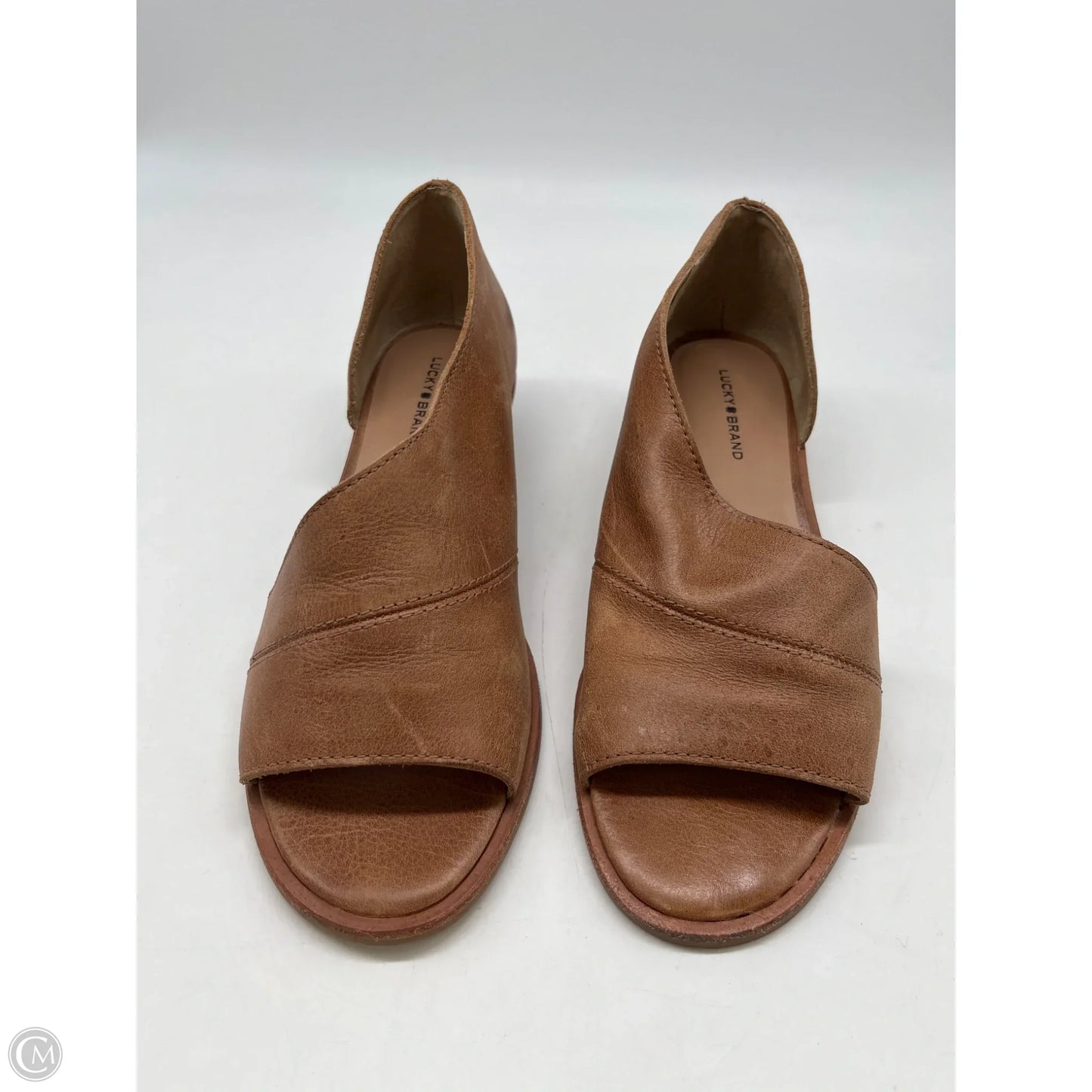 Sandals Flats By Lucky Brand In Brown, Size: 8