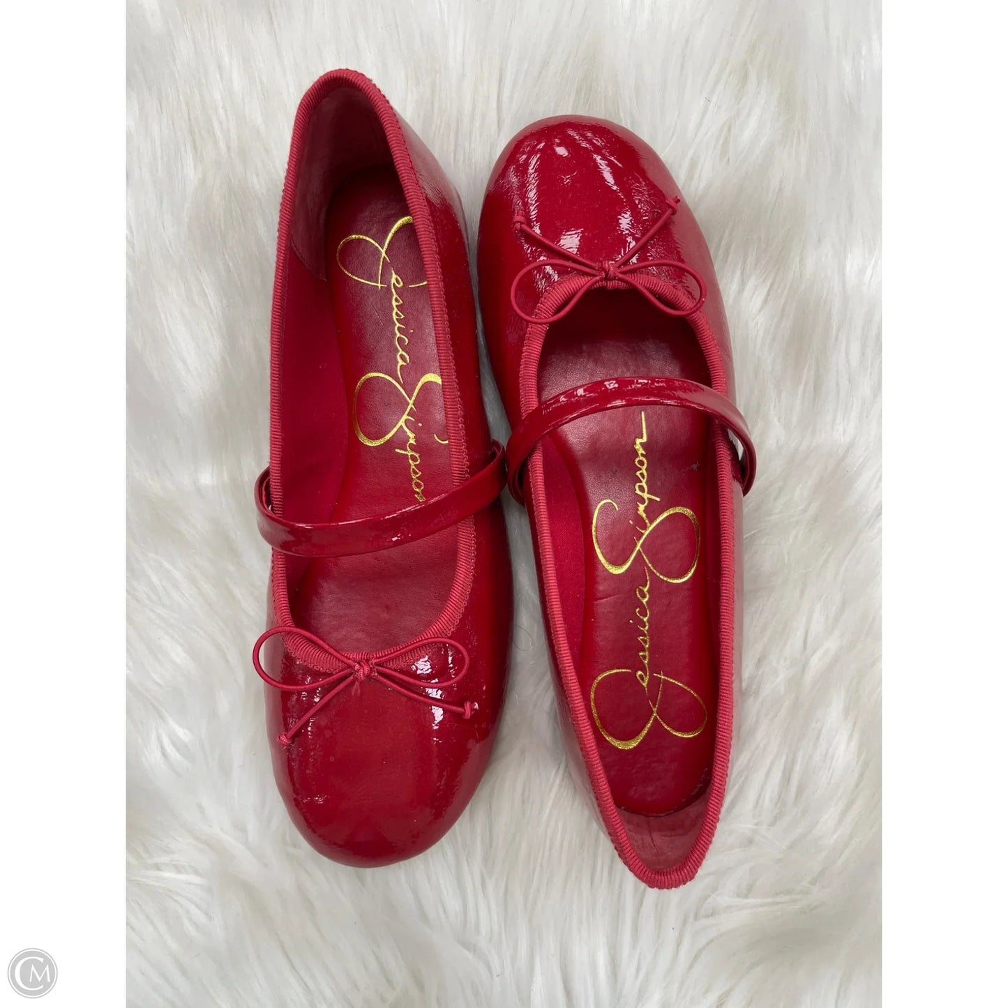 Shoes Flats By Jessica Simpson In Red, Size: 8