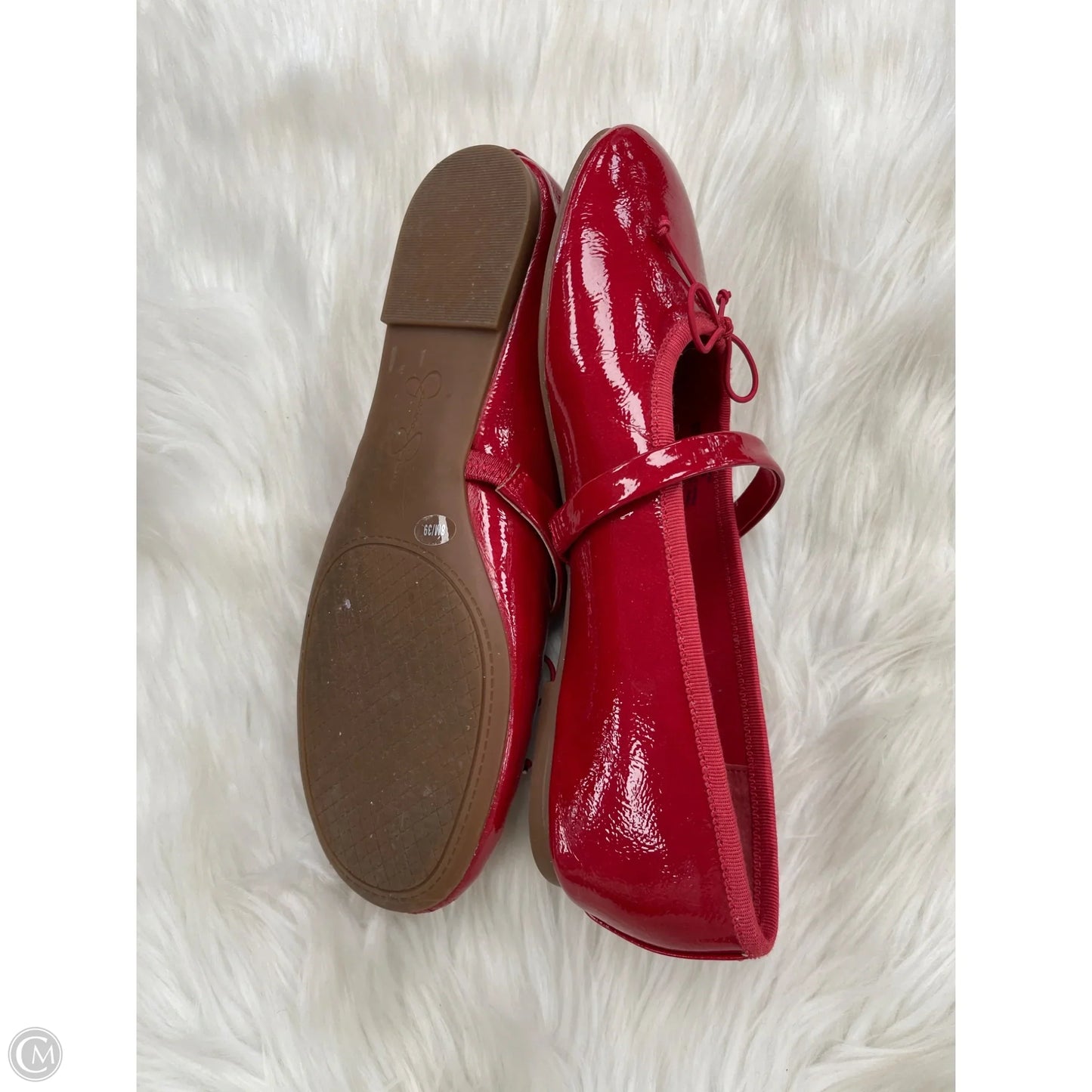 Shoes Flats By Jessica Simpson In Red, Size: 8