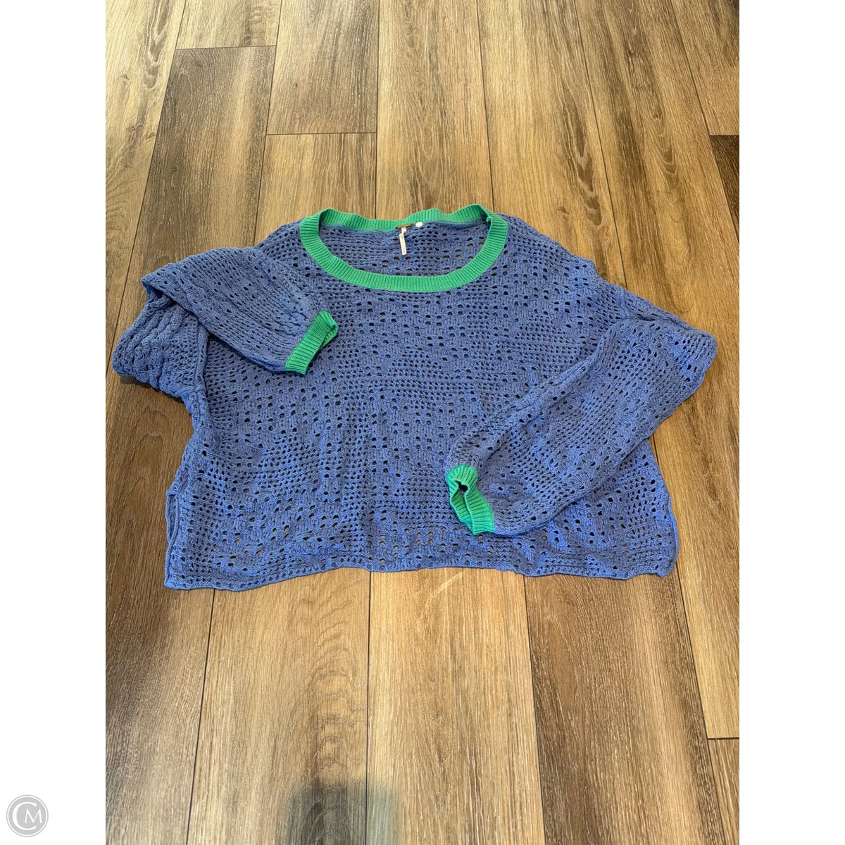 Sweater By Free People In Blue, Size: L