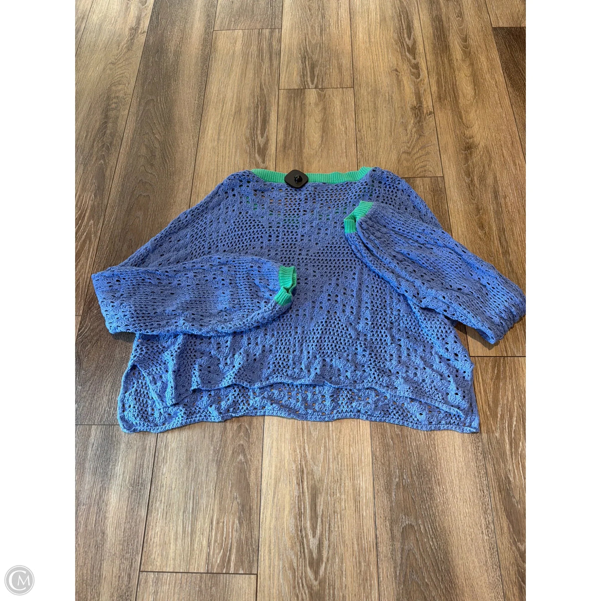 Sweater By Free People In Blue, Size: L