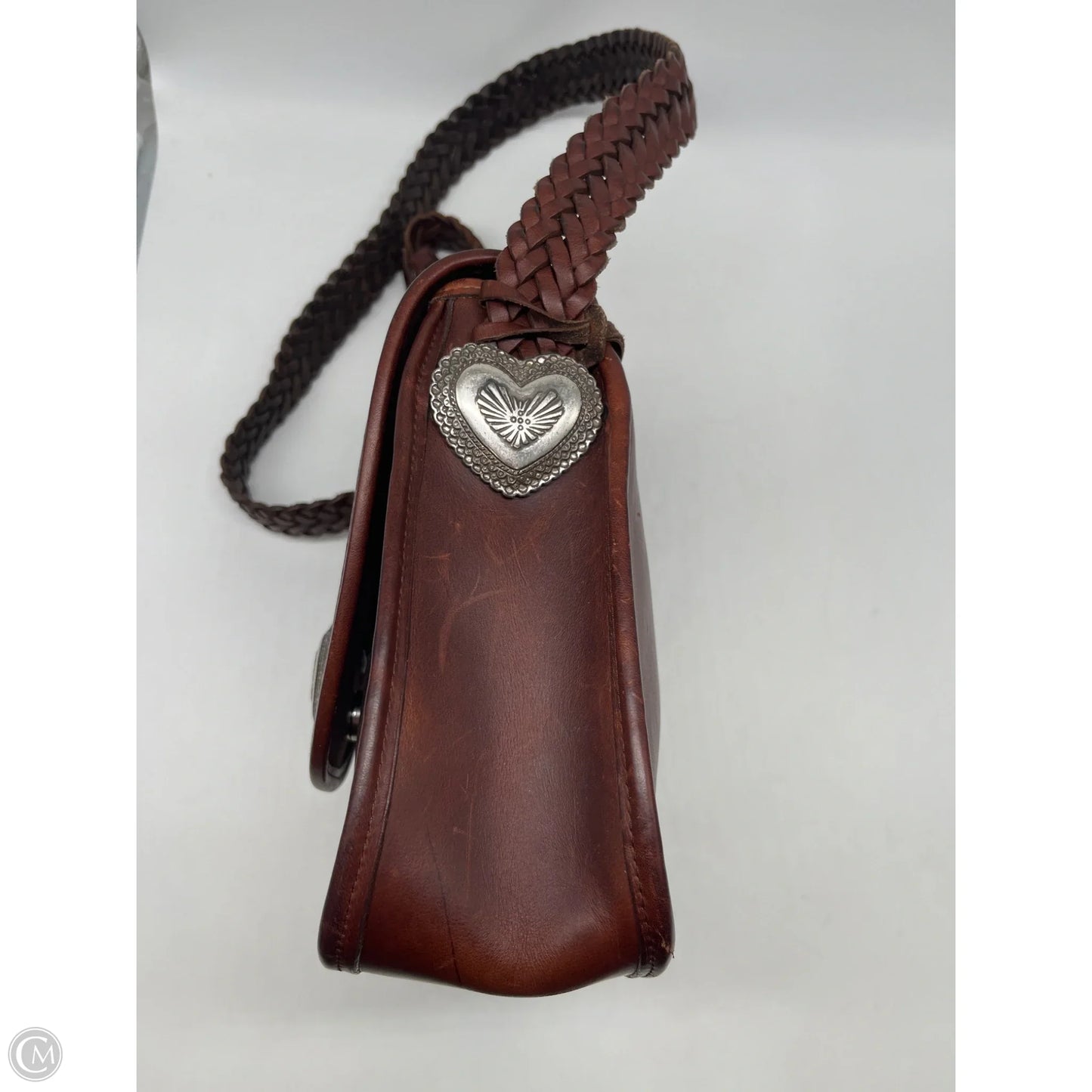 Crossbody Leather By Brighton, Size: Small