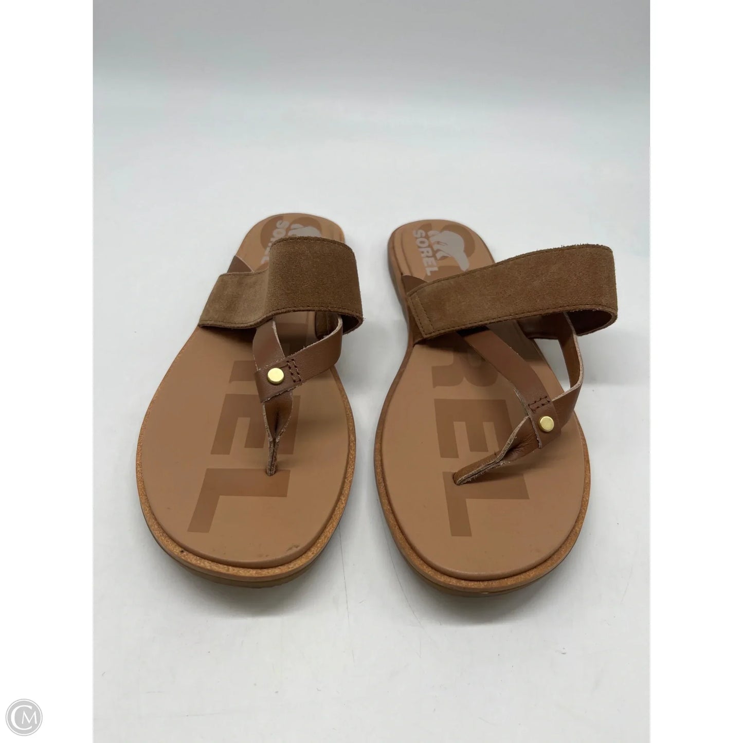 Sandals Flats By Sorel In Brown, Size: 8