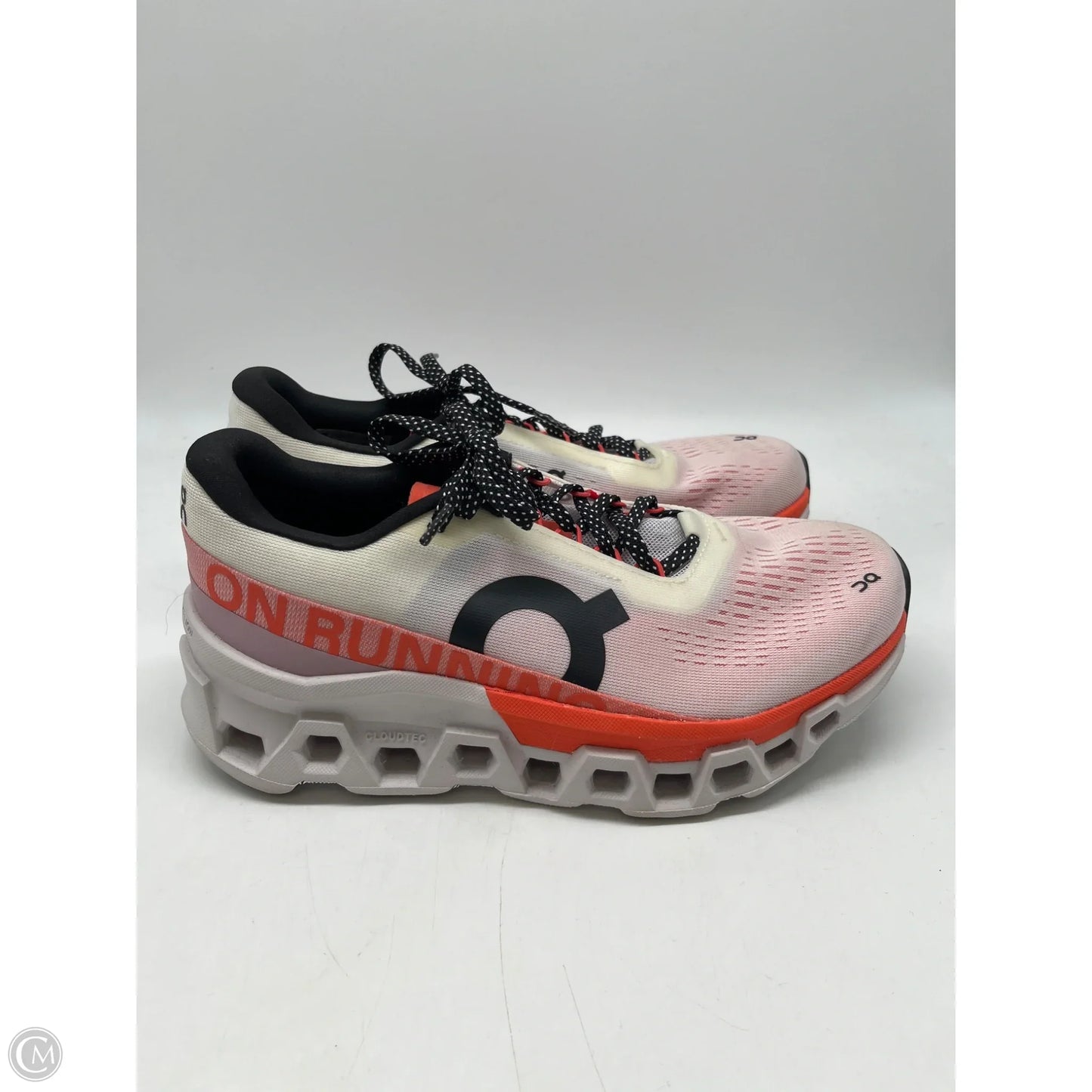 Shoes Athletic By On Cloud In Orange & White, Size: 8.5