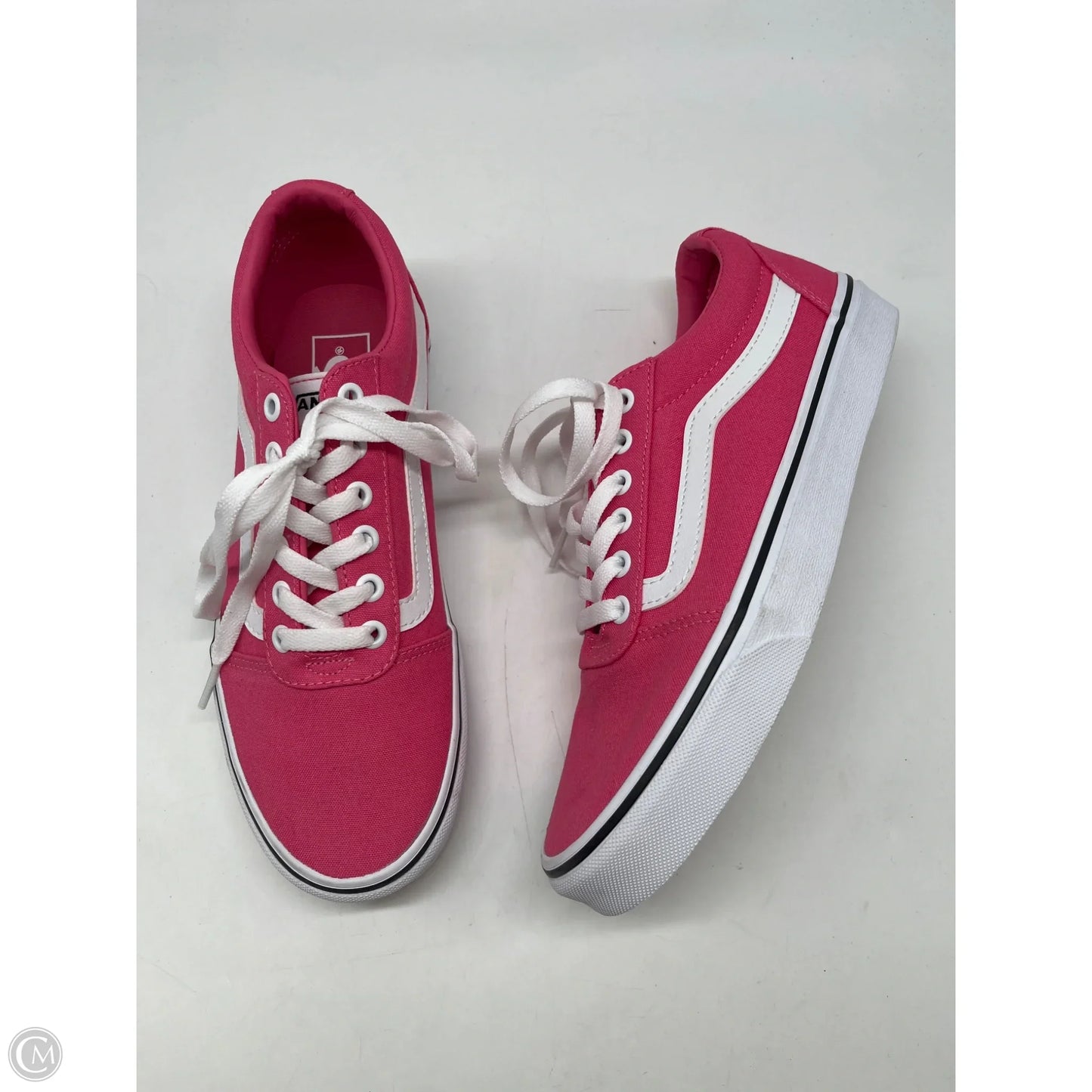 Shoes Sneakers By Vans In Pink, Size: 8.5