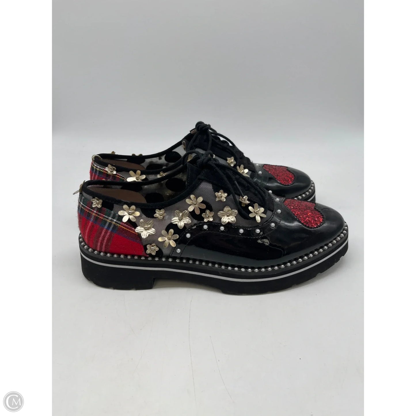 Shoes Heels Platform By Betsey Johnson In Black, Size: 8.5